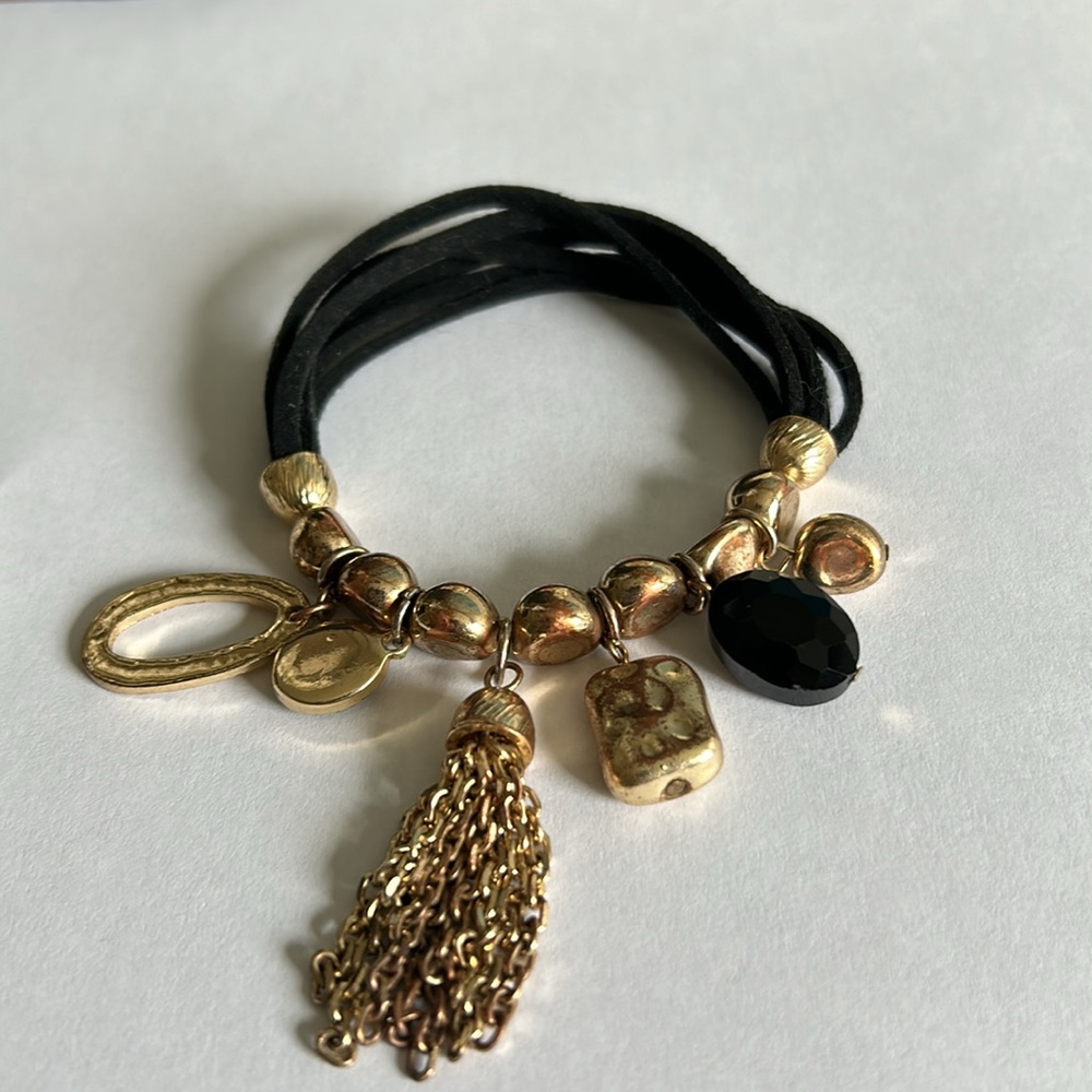 Charm Bracelet stretchy Vintage - Picture 5 of 6
